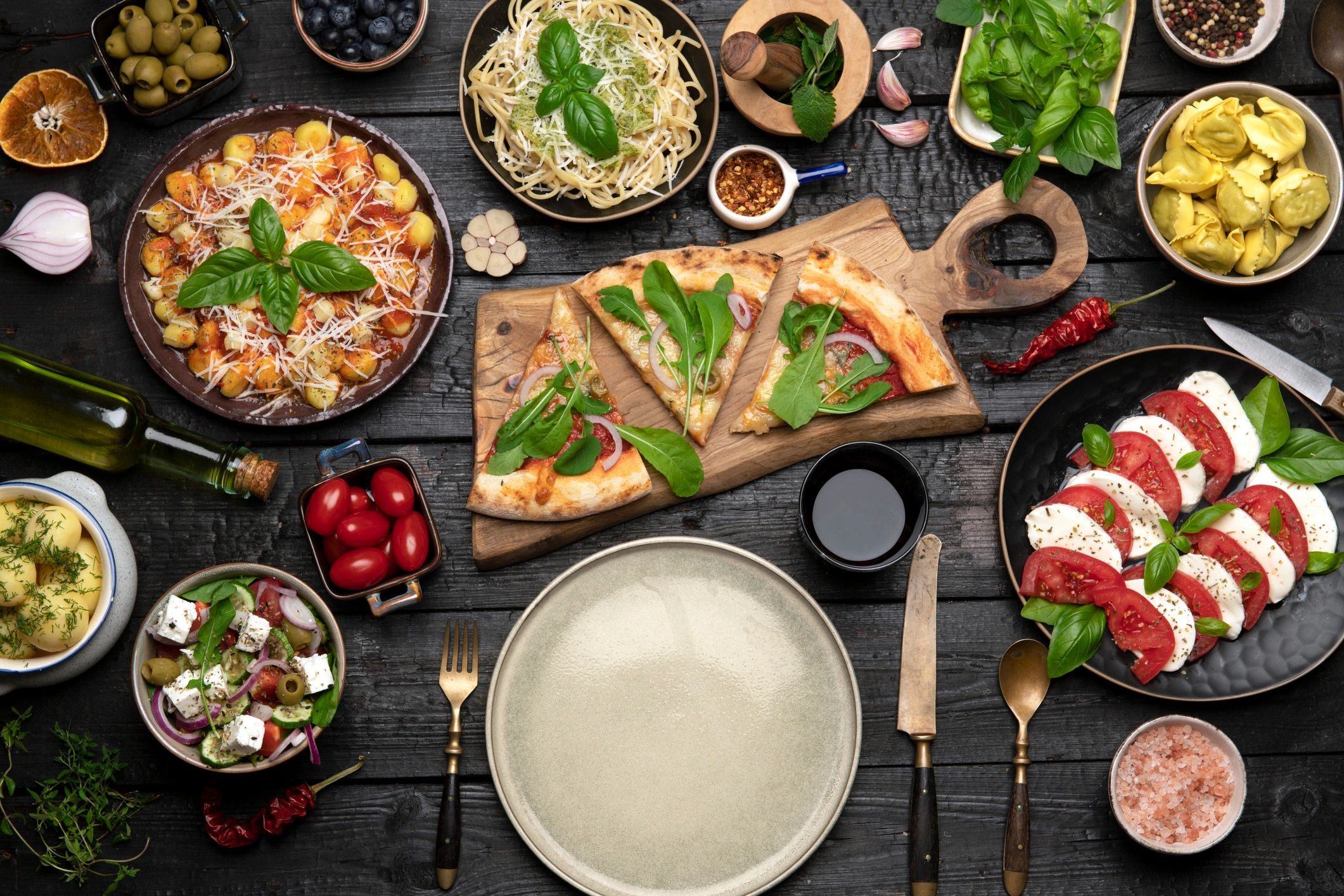 authentic Italian food family dining